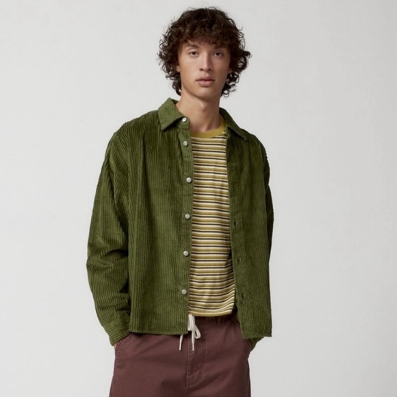 NWT UO Corduroy Button Down - Picture 3 of 4